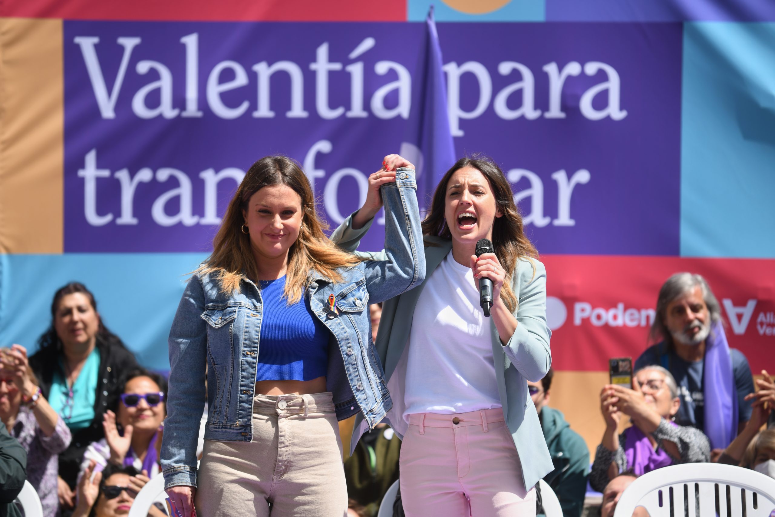 RIVAS/ Irene Montero acude en apoyo a Vanessa Millán tras la estela de ...