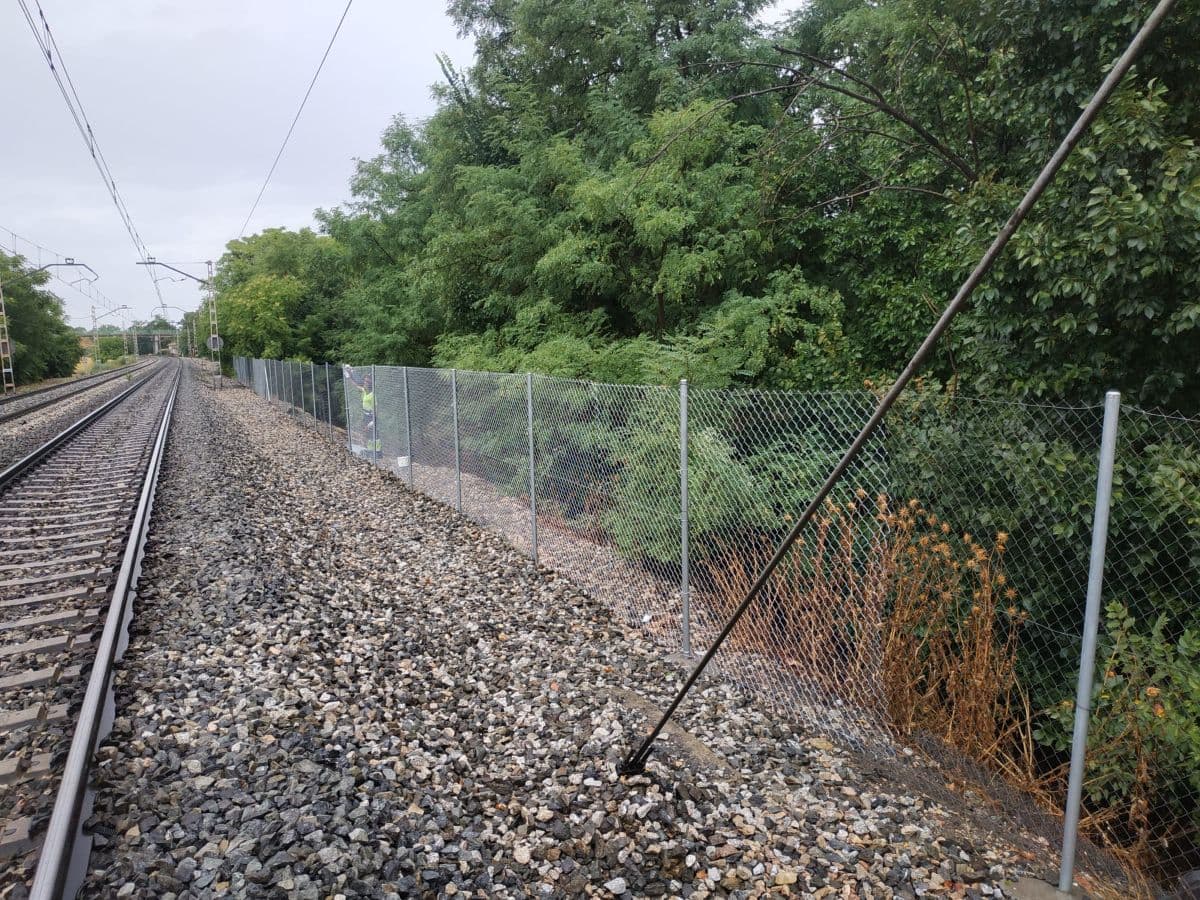 Adif reforzará los vallados ferroviarios en Valdemoro y Aranjuez